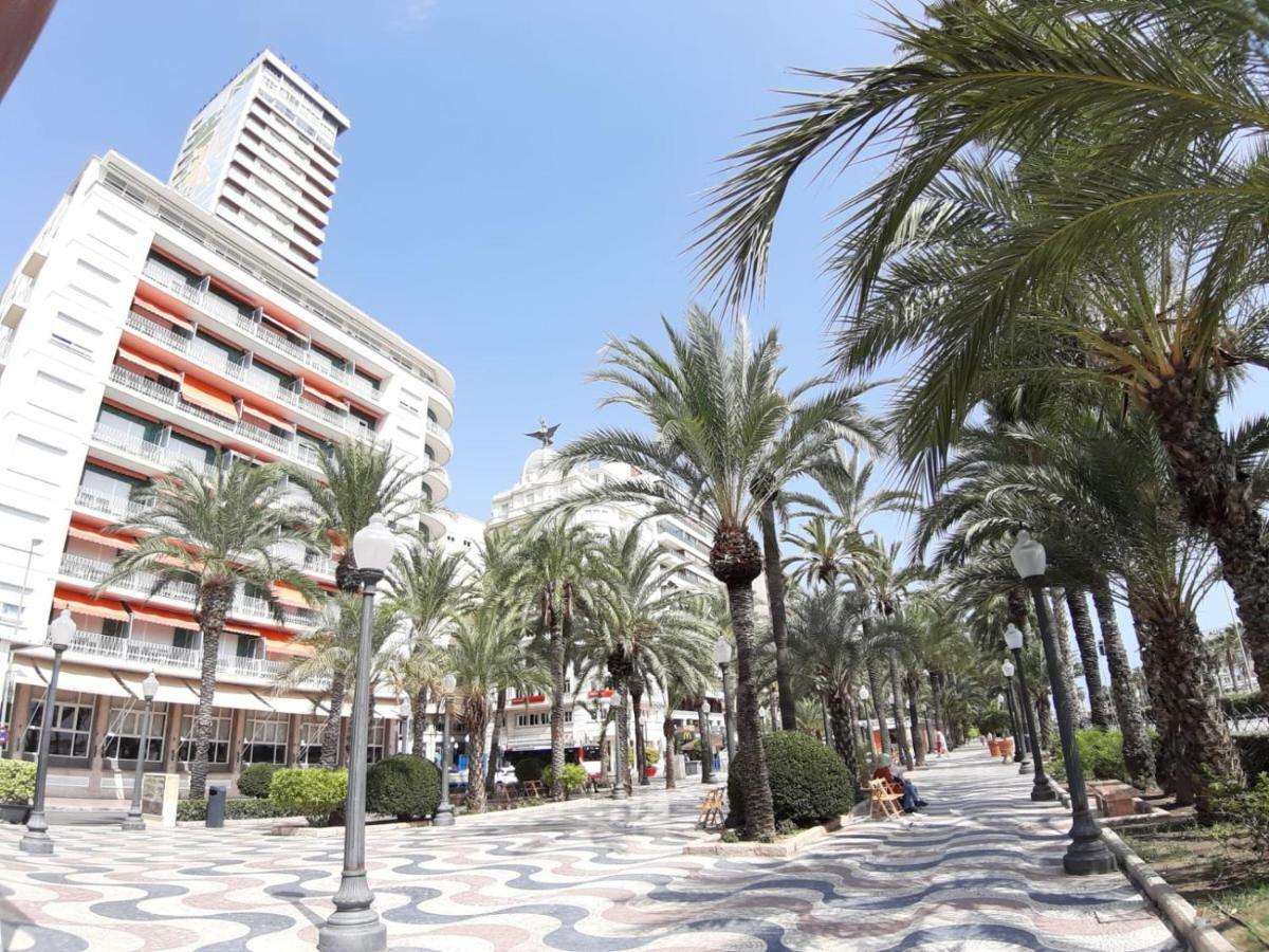 Apartamento Grande-Centro Barrio Playa อาลิกันเต ภายนอก รูปภาพ